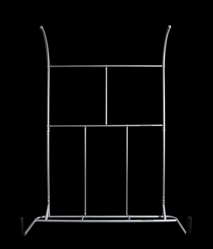 Close-up view of the HomeCourse Golf Pro Rack Stand - ALLBGT