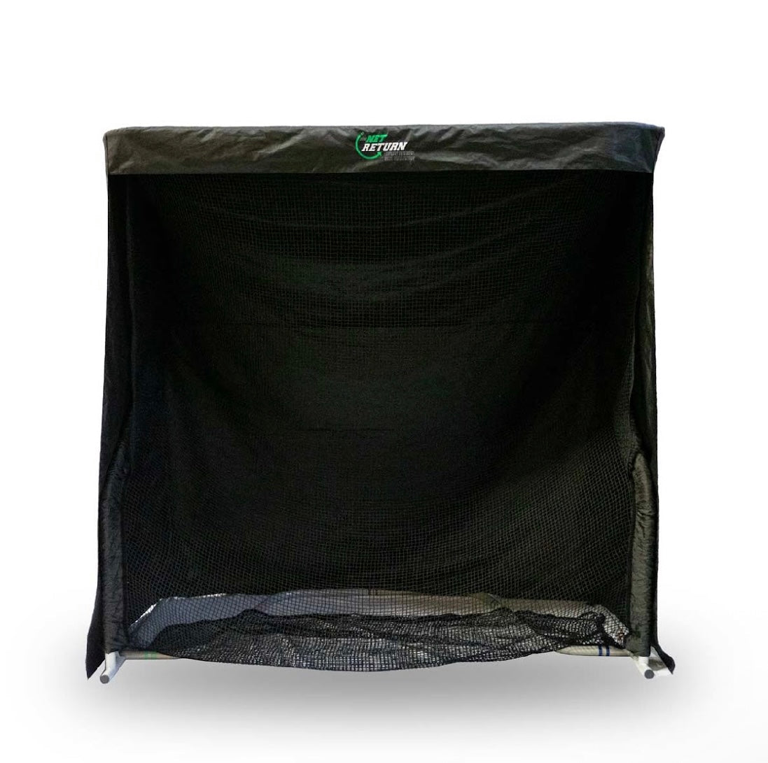 The Net Return Pro 8 Golf Simulator Enclosure for indoor practice or home simulator setup - ALLBGT