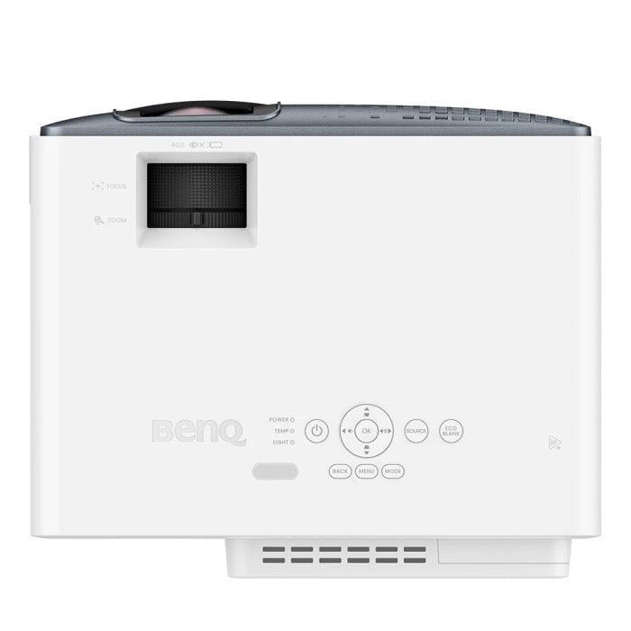 Top view of BenQ TK710STi 4K Smart Projector - compact design with HDR10 support for crisp image projection - ALLBGT