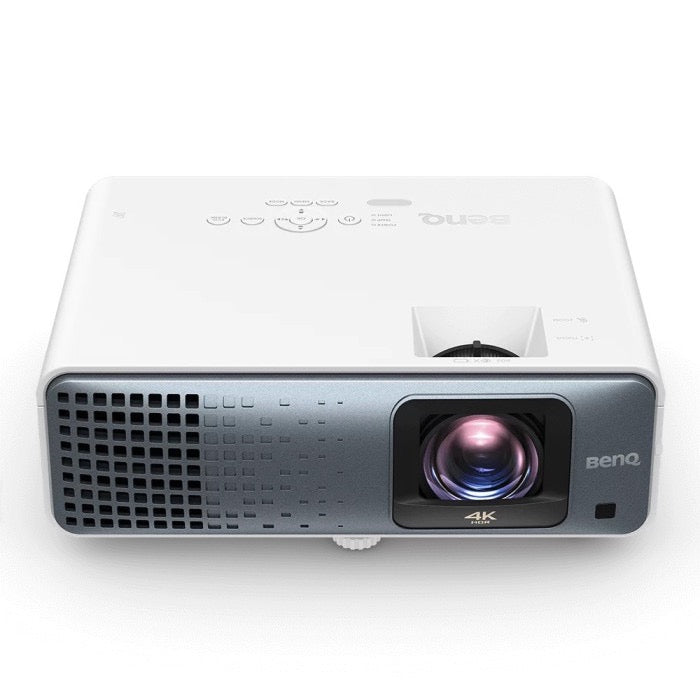 Front view of BenQ TK710STi 4K UHD Short Throw Smart Projector - Android TV built-in premium cinema and gaming  - ALLBGT
