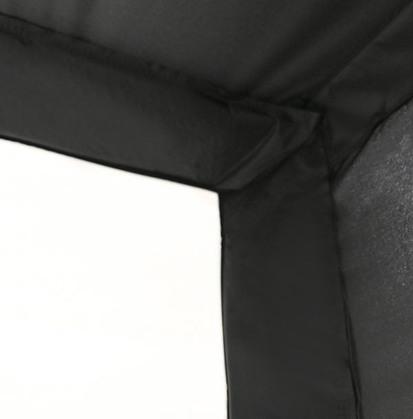 Interior corner frame view of Big Moss C-Series DIY Pro Golf Enclosure kit with 9ft ceiling - ALLBGT