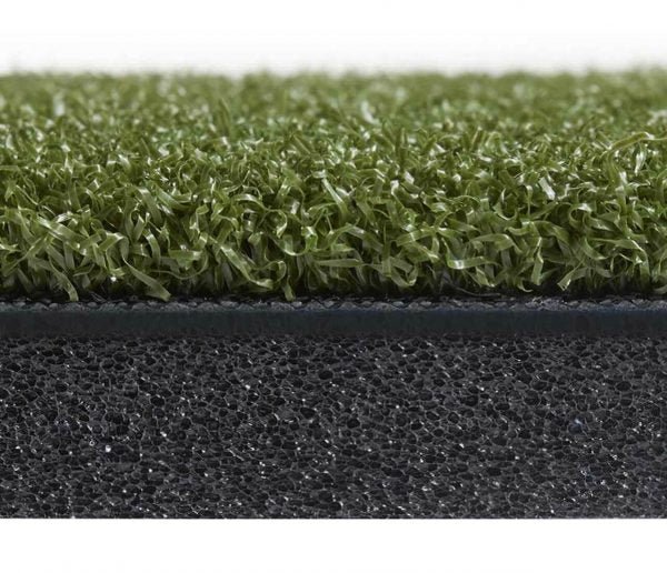 Close-up of premium turf and base from Big Moss C-Series DIY Pro Golf Enclosure Kit with 9ft ceiling - ALLBGT