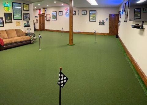 "Big Moss Commander GST Custom Putting Studio - Fits SIG Pro, Sim-in-a Box in an indoor golf facility - ALLBGT"