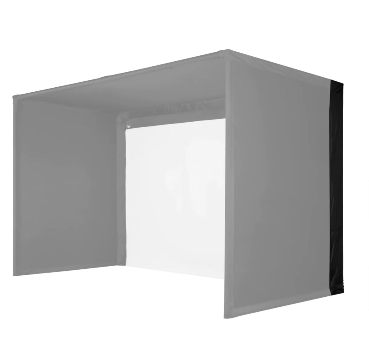 Side view of Carl’s Place Back Cover Pipe Kit – Framing for Golf Simulator Enclosures - ALLBGT