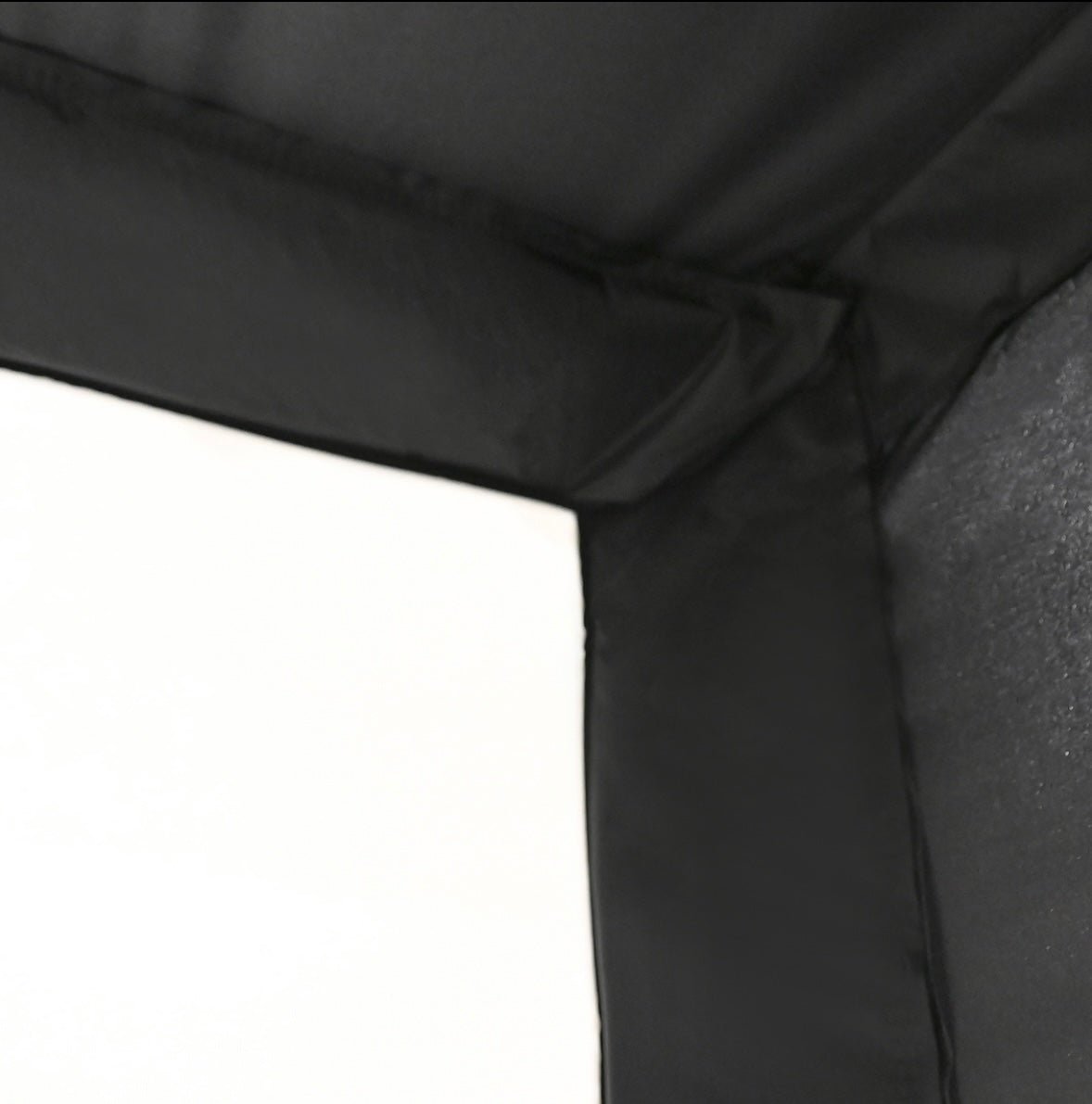 Interior corner view of Carl’s Place Foam Inserts for DIY Golf Simulator Enclosure 8x8 - ALLBGT