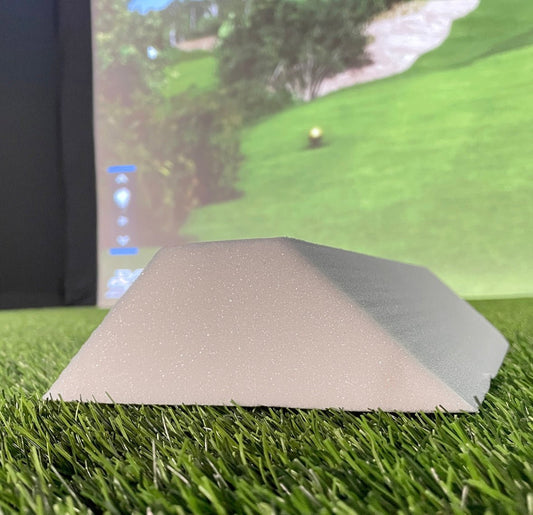 Close-up of Carl’s Place Foam Insert panel for DIY Golf Simulator Enclosure 8x8 - ALLBGT