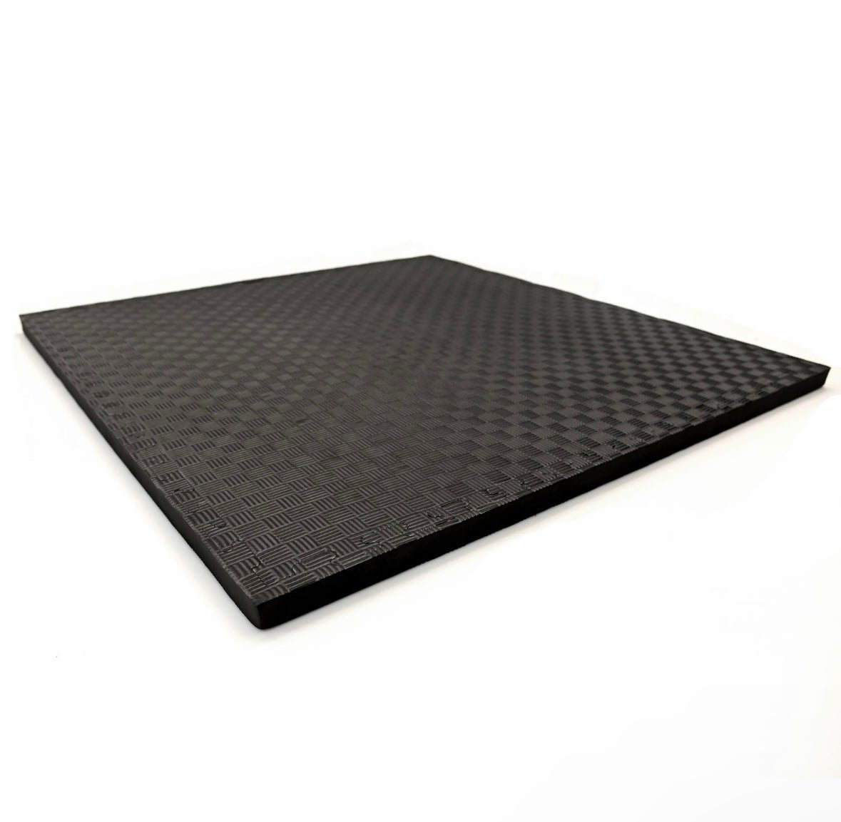 Single Carl’s Place Golf Room Floor Tile angled view - interlocking EVA foam mat for simulator flooring - ALLBGT