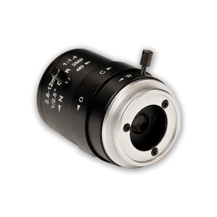 Rear view of Carl’s Place Golf Swing Camera Lens  showing adjustable focus and aperture controls - ALLBGT