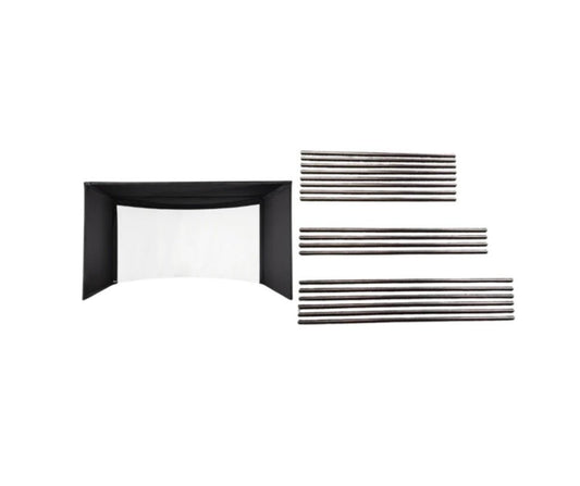 Detail shot of Carl’s Place Pipe Frame Kit – Build a Professional Golf Simulator Enclosure - ALLBGT