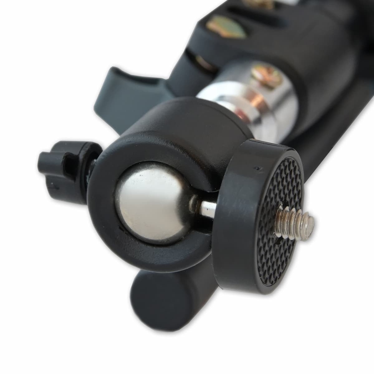 Close-up of Carl’s Place Tripod locking mechanism and durable metal build for stability - ALLBGT