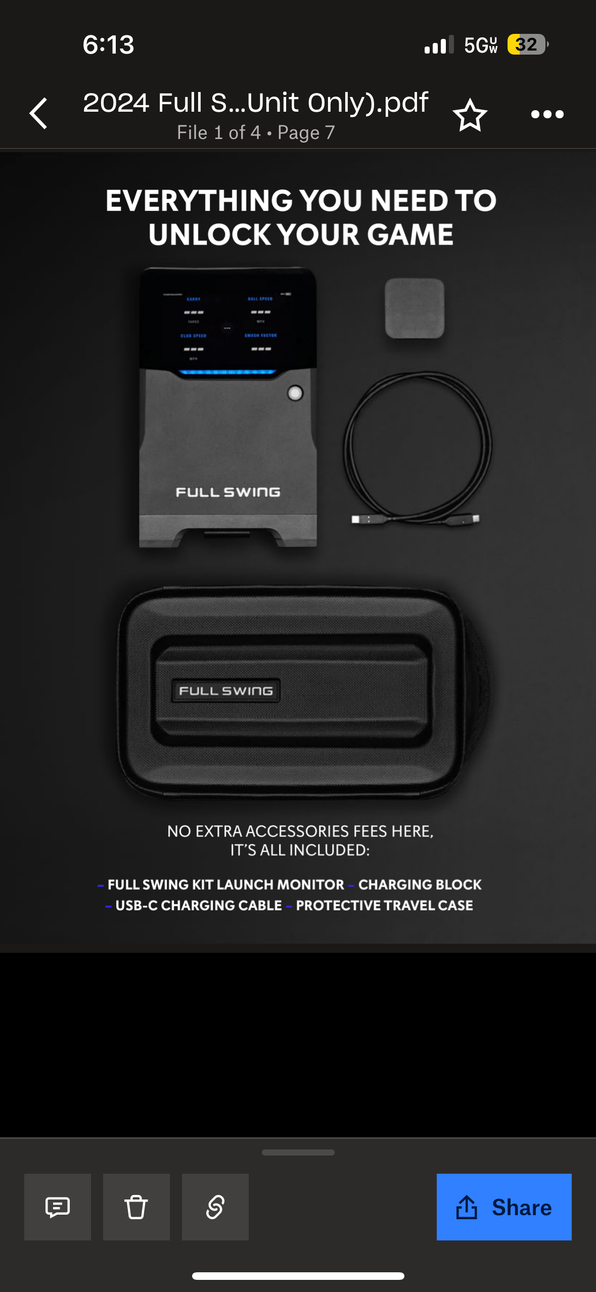 Full Swing KIT Studio 12’ Screen Package - ALLBGT