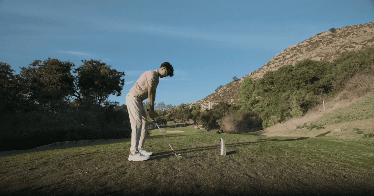 During swing of using GolfJoy GDS Pro - ALLBGT