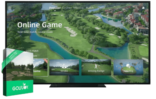 Display of GolfJoy GDS Pro - ALLBGT