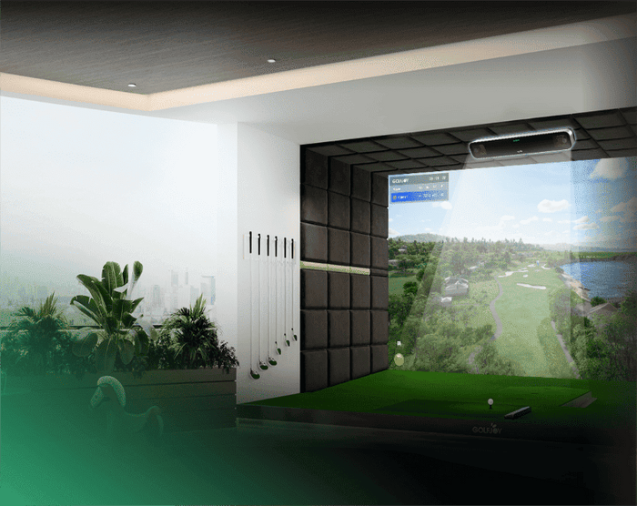 Detail shot of the GolfJoy Rigel 2 Golf Launch Monitor - ALLBGT