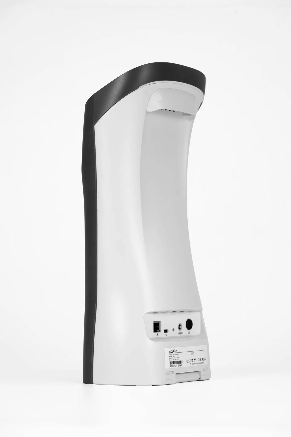 Angled view of the GolfJoy Spica 3 Golf Launch Monitor - ALLBGT