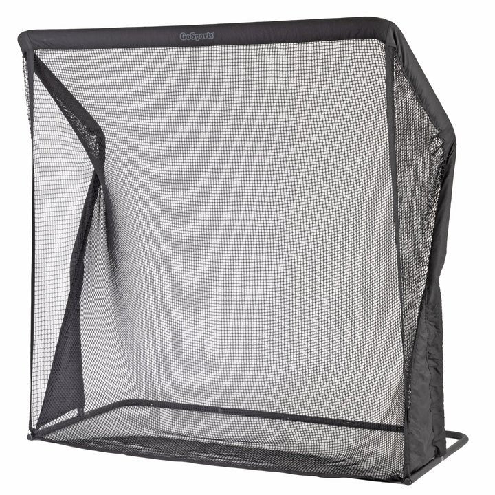 Front view of the GoSports ELITE Golf Practice Net with Steel Frame 7 ft Size - ALLBGT