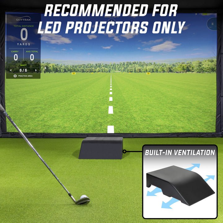 GoSports Golf Simulator Projector Cover - Floor Mounted Enclosure - ALLBGT