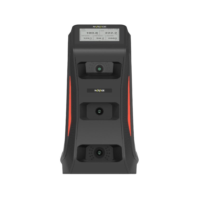 Alternate color version of NVISAGE NEO-E Golf Launch Monitor - precision swing and ball tracking device - ALLBGT