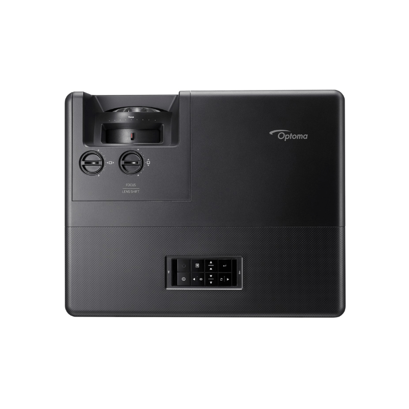 Detail shot of the OPTOMA ZU607TST 6,000 Lumen WUXGA Short Throw Laser Projector – HDR, IP6X Dust Resistant,3D - ALLBGT