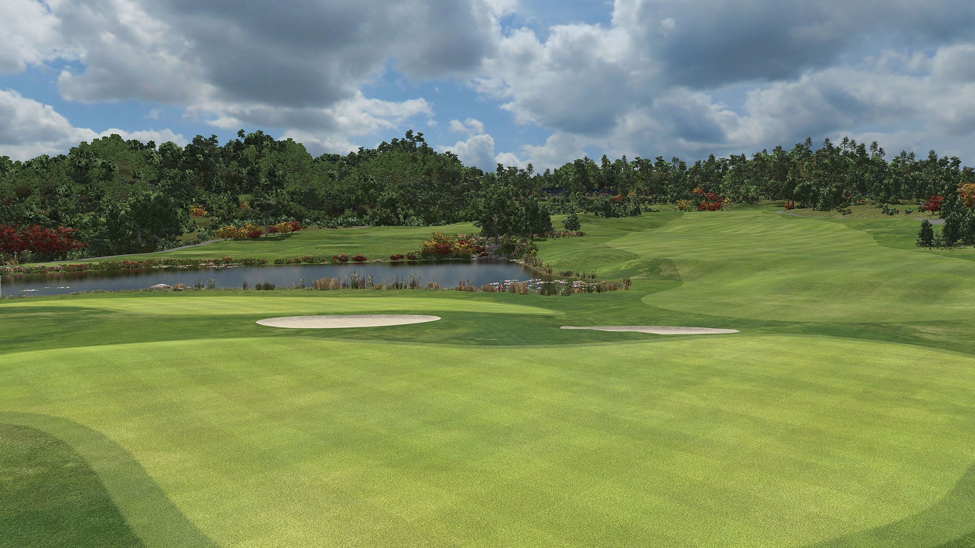 "Outdoor display of the TruGolf APOGEE Launch Monitor capturing swing and ball data in natural lighting - ALLBGT"