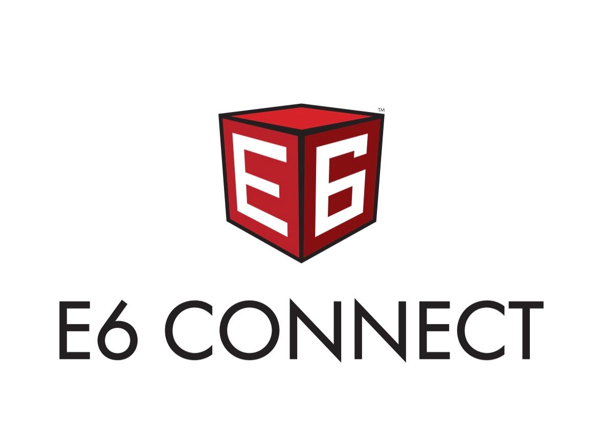 "E6 CONNECT Software logo for TruGolf APOGEE Launch Monitor - advanced golf simulation platform - ALLBGT"