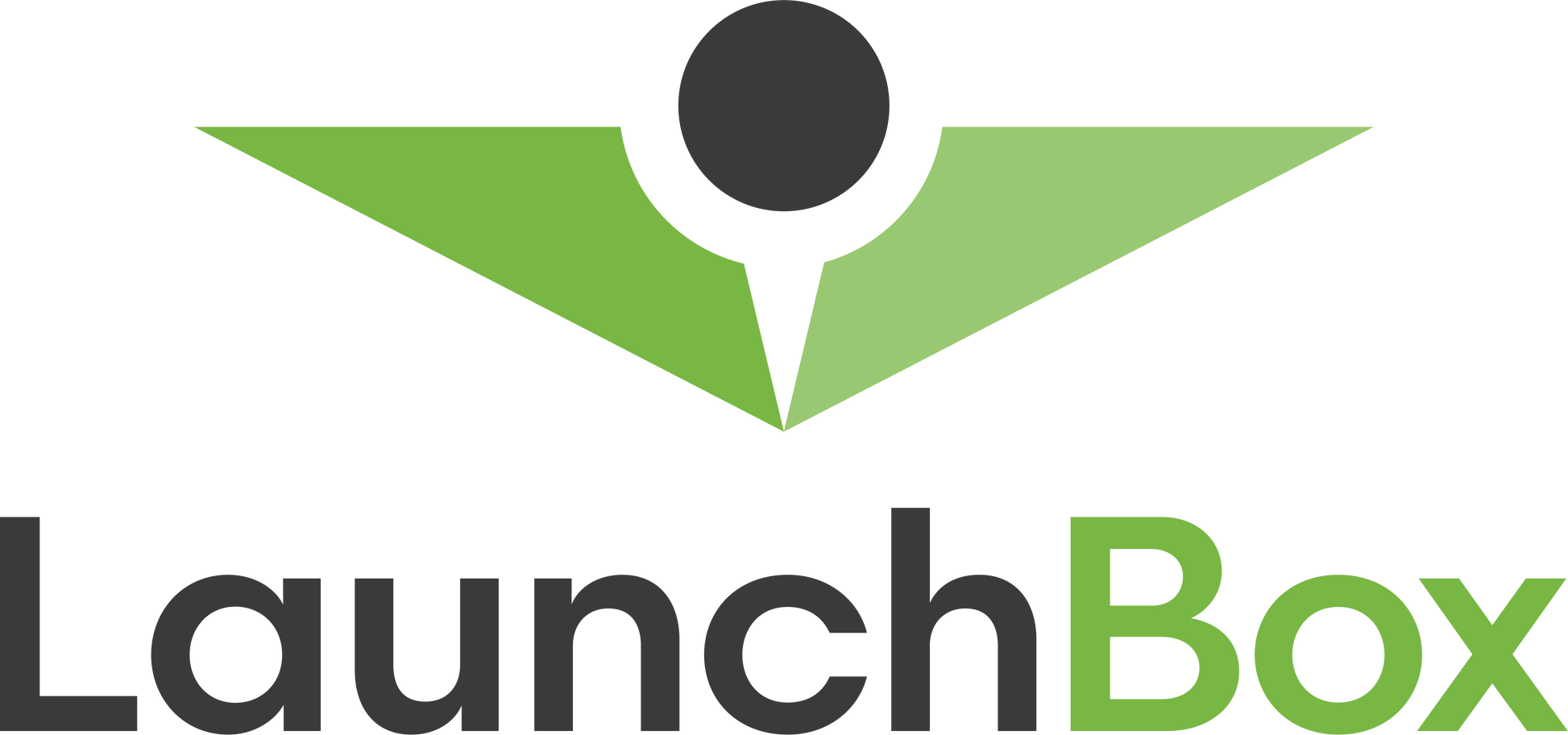 "LaunchBox Logo for TruGolf Launch Monitor brand - innovative golf tracking and simulation technology - ALLBGT"