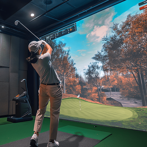 A home golf simulator can significantly enhance your learning experience and help you improve faster for several reasons: - ALLBGT