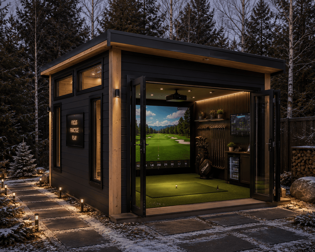 Golf Shed vs Garage Golf Simulator: Which Setup is Right for You? - ALLBGT