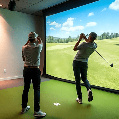 Why Golf Simulators help with real time gaming on the course - ALLBGT