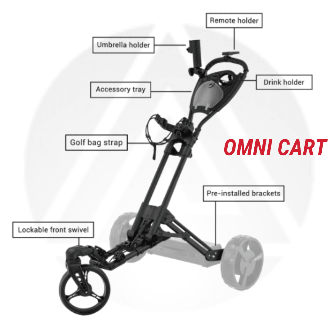Alphard Club Booster V2Pro follow me golf cart - ALLBGT