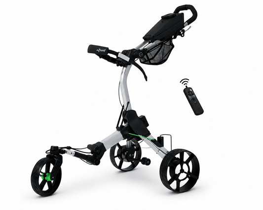 Alphard Cybercart Silver Electric Golf Caddie | ALLBGT