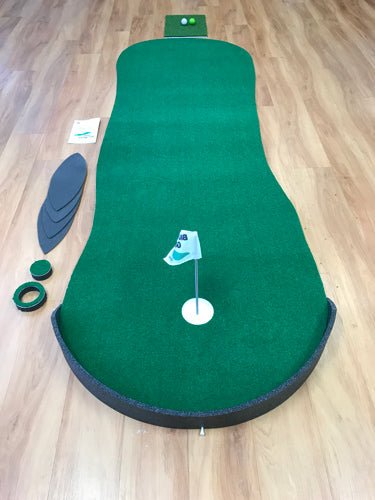 Big Moss The Original Putting Green with break pads and chipping mat - ALLBGT