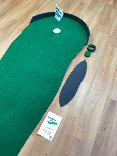 Big Moss The Original Putting Green compact indoor putting mat for golfers- ALLBGT