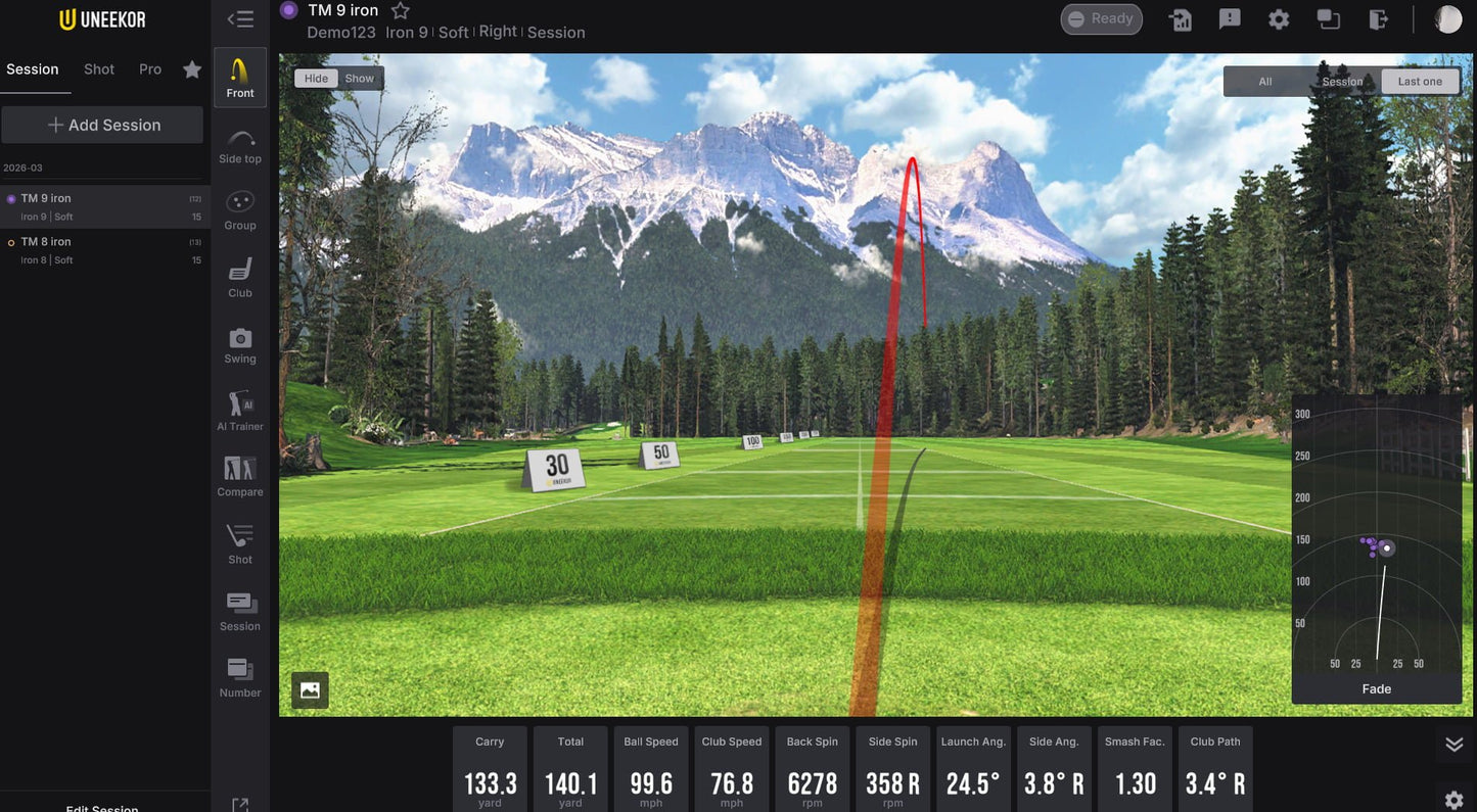 Carl’s EYE MINI CORE Golf Simulator Package | Uneekor Indoor Golf Setup - ALLBGT