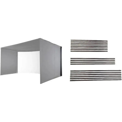 Pre-cut EMT pipes included in Carl's Place back cover pipe kit for curved golf simulator enclosures - ALLBGT