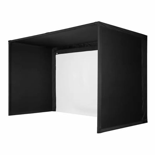 Carl's Place 10x15.5x10 Pro Golf Enclosure Kit with impact screen for home golf simulator setup - ALLBGT