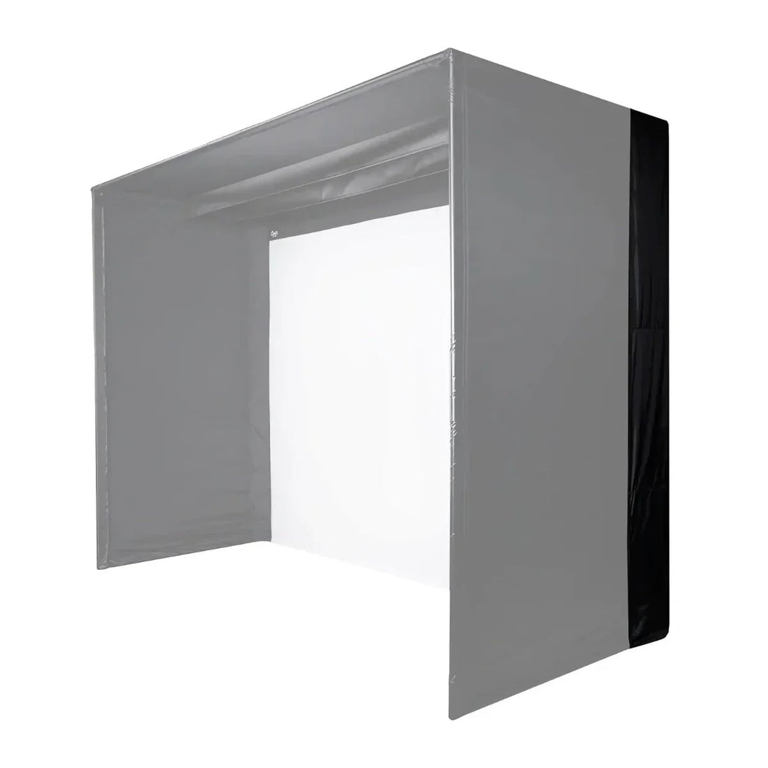 Carl's Place Back Cover Kit installed on C-Series Pro Golf Simulator enclosure - ALLBGT