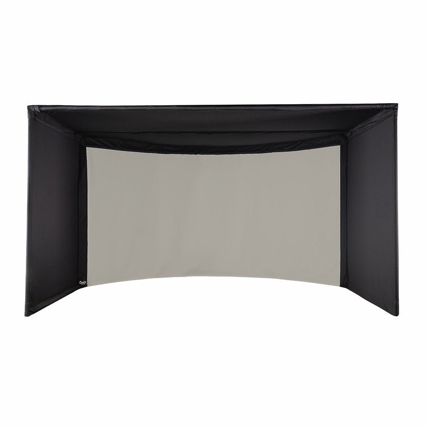 Carl's Place Curved Golf Simulator Enclosure Kit - With Premium Impact Screen - ALLBGT