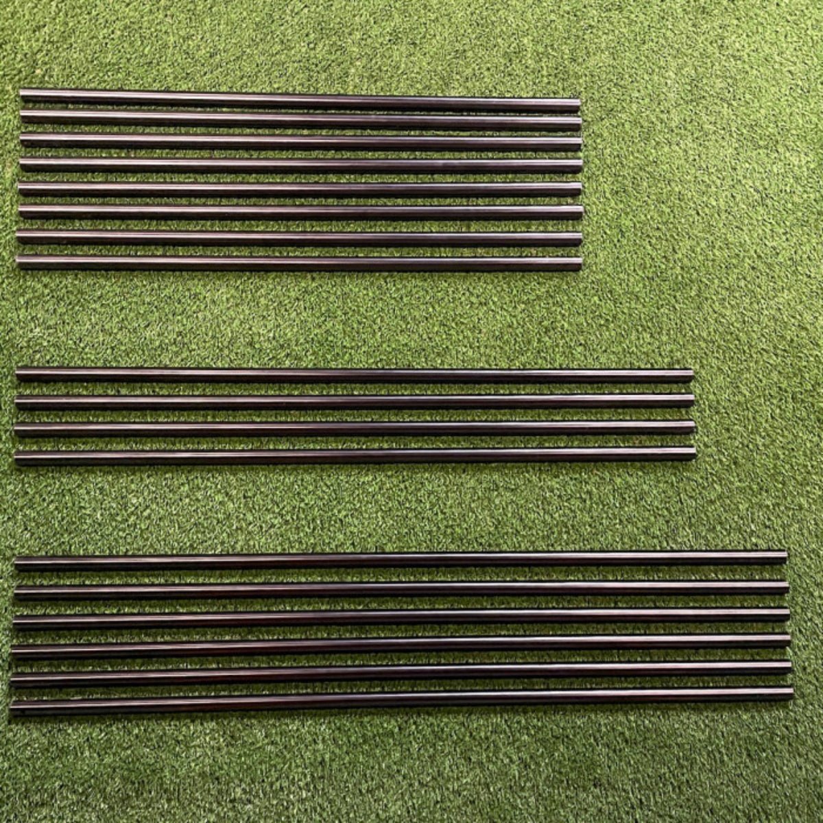 Size-specific EMT framing pipes for Carl's Place curved enclosure back cover assembly - ALLBGT