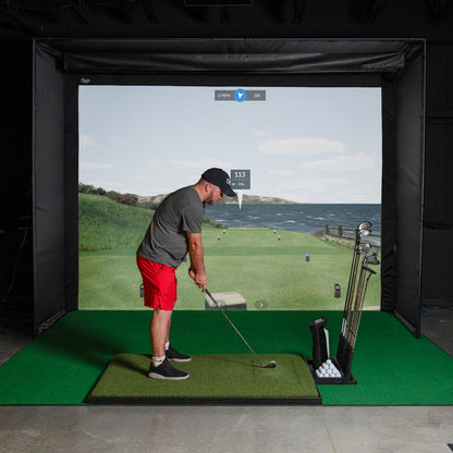 Carl’s Place Golf Club Holder rack for home golf simulator - ALLBGT