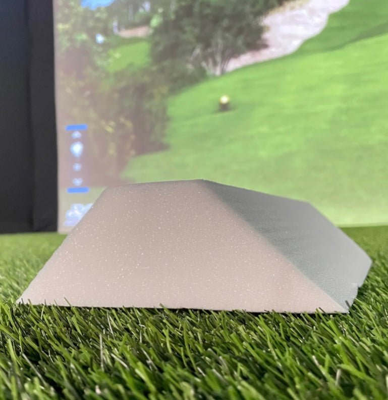 Front View of  Golf Simulator Foam Insert Kit by Carl's Place – Impact Screen Protection - ALLBGT