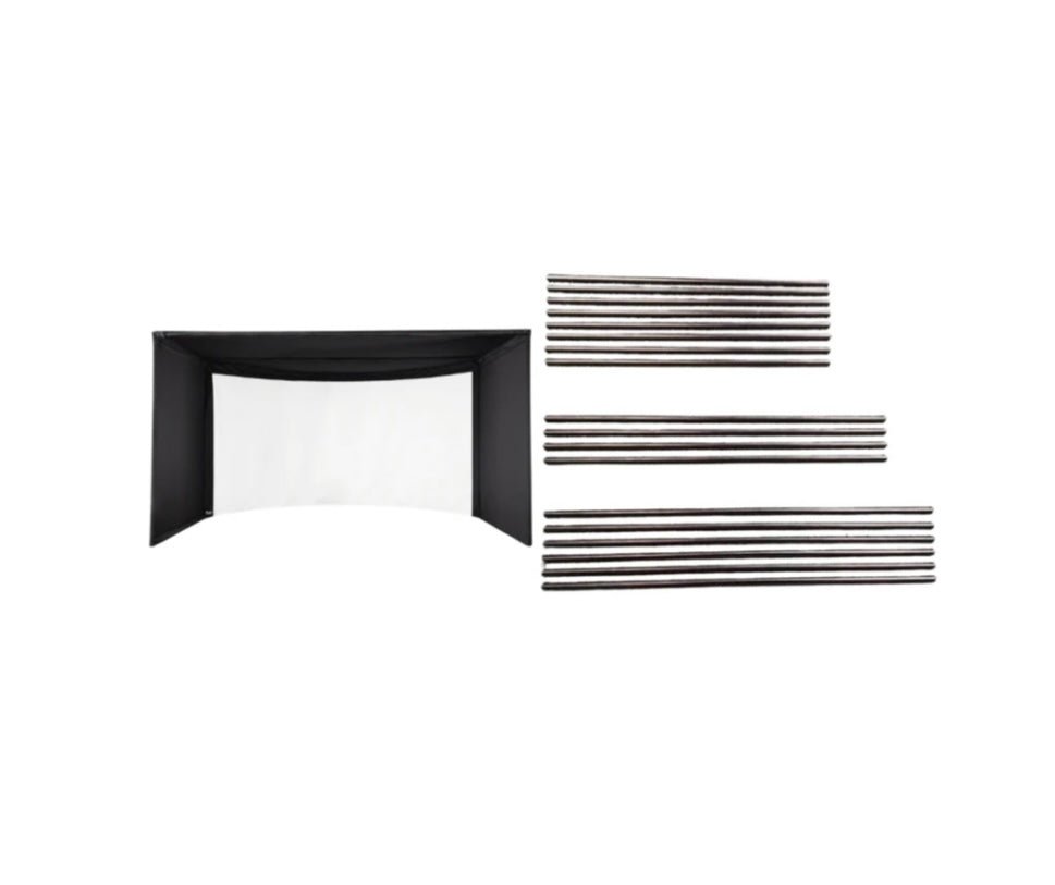 Detail shot of Carl’s Place Pipe Frame Kit – Build a Professional Golf Simulator Enclosure - ALLBGT