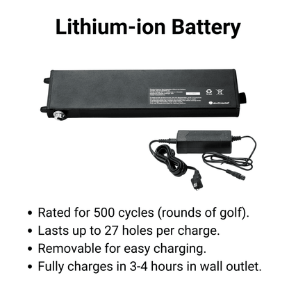 Lithium-ion Battery for the Club Booster V2Pro golf push cart - ALLBGT