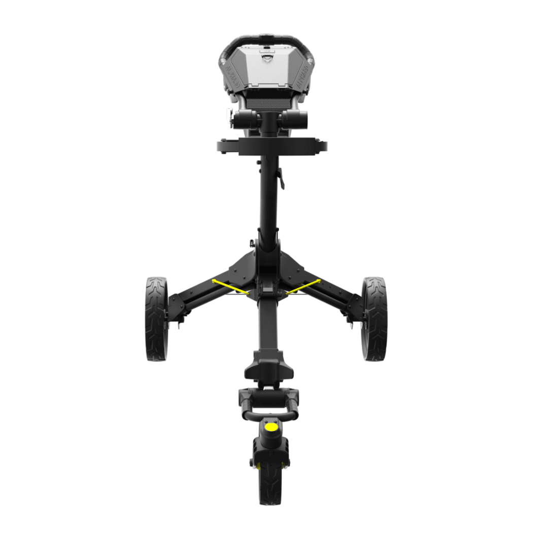 Cybercart Push+ Golf Cart with magnetic accessory mounts - ALLBGT