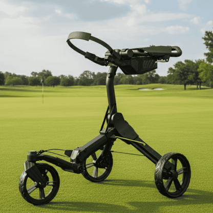 Alphard Cybercart Push+ Black and yellow push cart - ALLBGT
