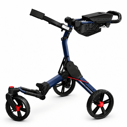Alphard Cybercart Push+ Blue and Red push cart - ALLBGT