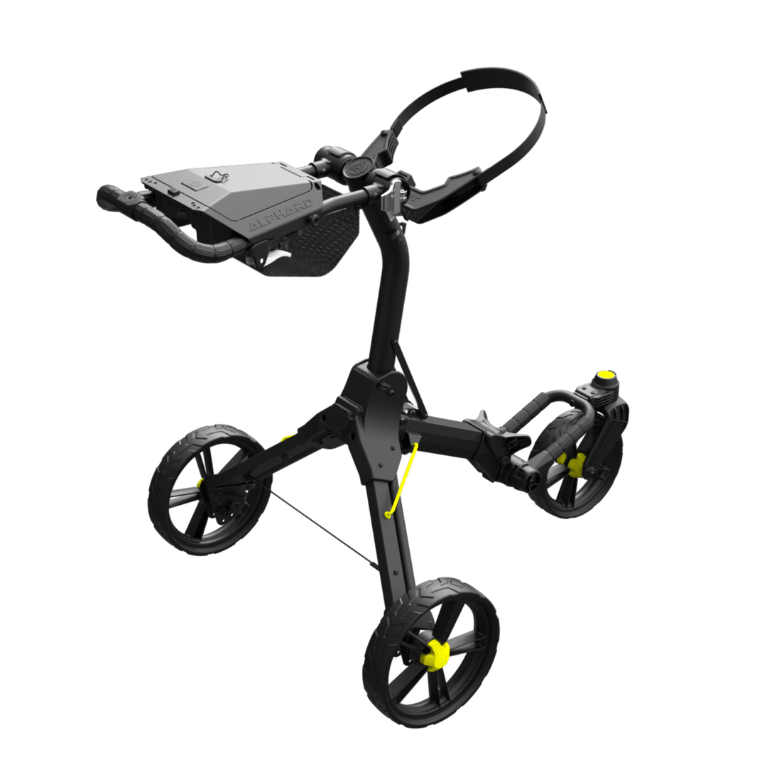 Alphard Cybercart Push+ golf push cart with cup holder - ALLBGT