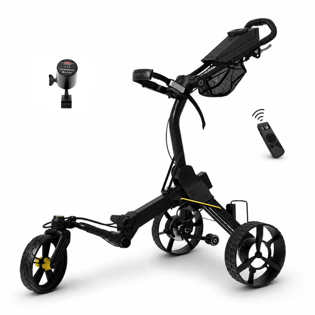 CyberCart + Sidekick Auto Follow Golf Caddy that automatically follows the golfer - ALLBGT