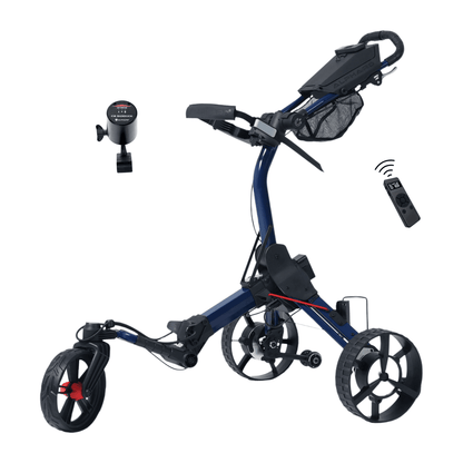 Cybercart Auto follow golf caddy with remote control on a white background - ALLBGT