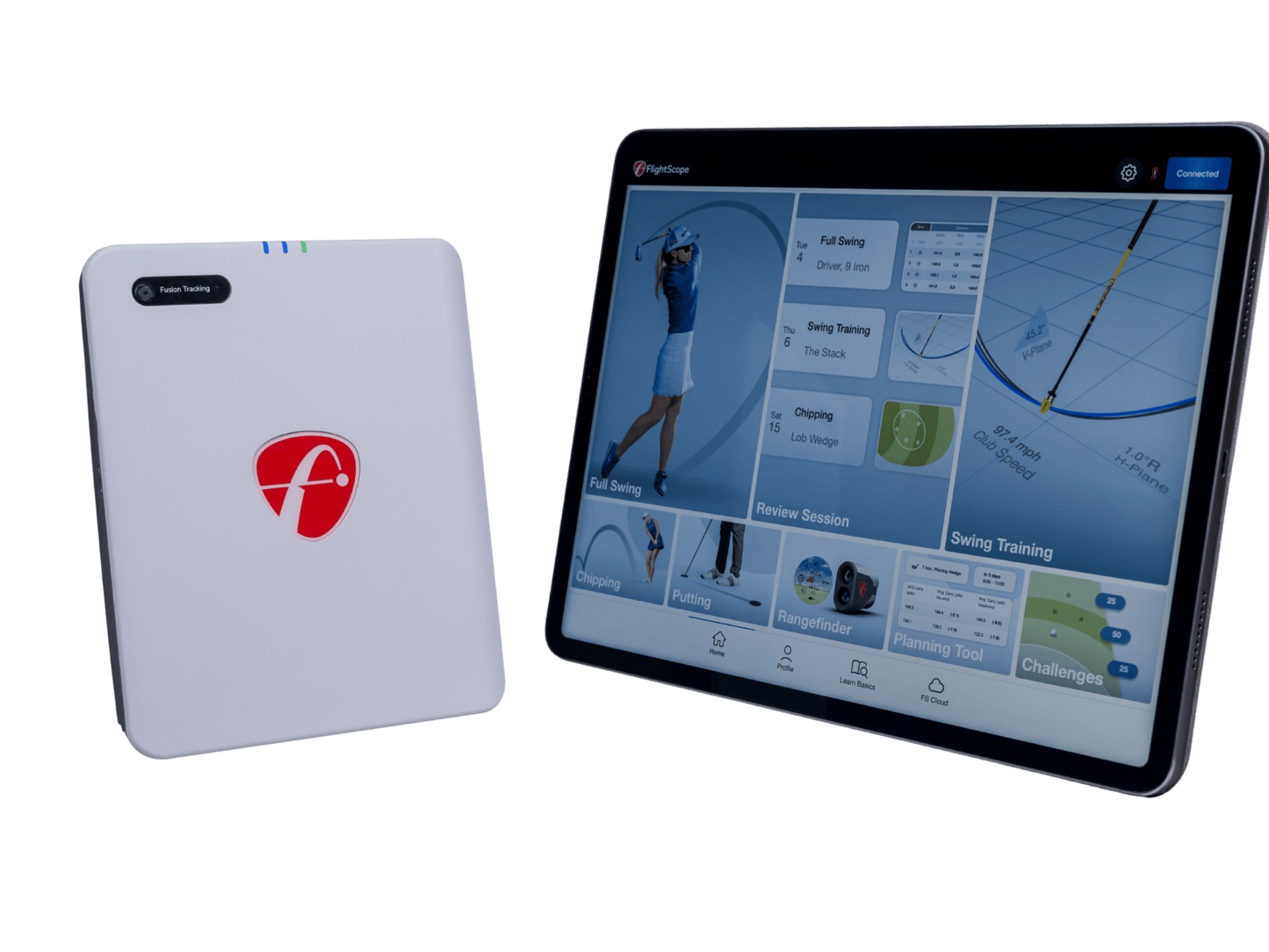 FlightScope Mevo Gen 2 Launch Monitor | Portable Golf Data & Simulation - ALLBGT